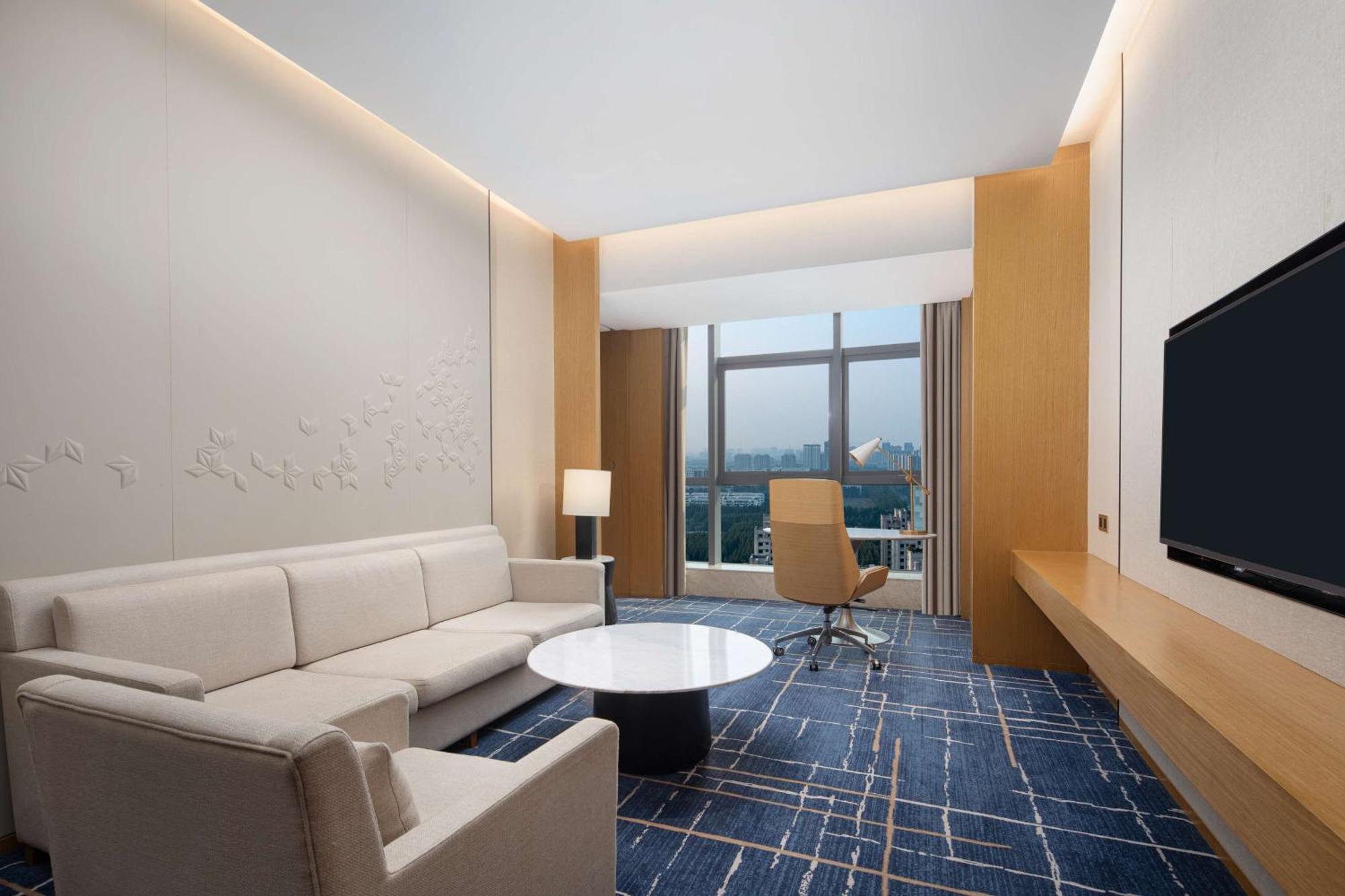 Hilton Garden Inn Zibo Zhangdian Kültér fotó