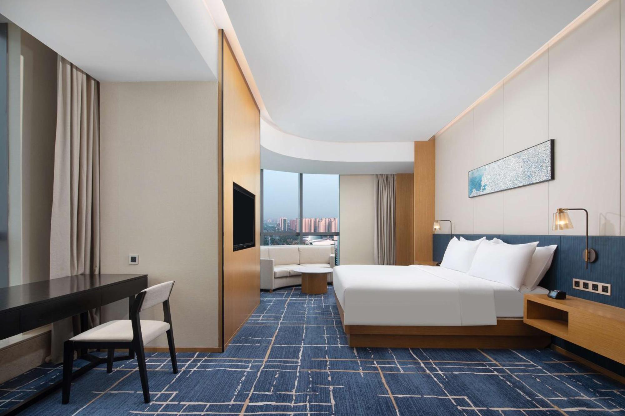 Hilton Garden Inn Zibo Zhangdian Kültér fotó