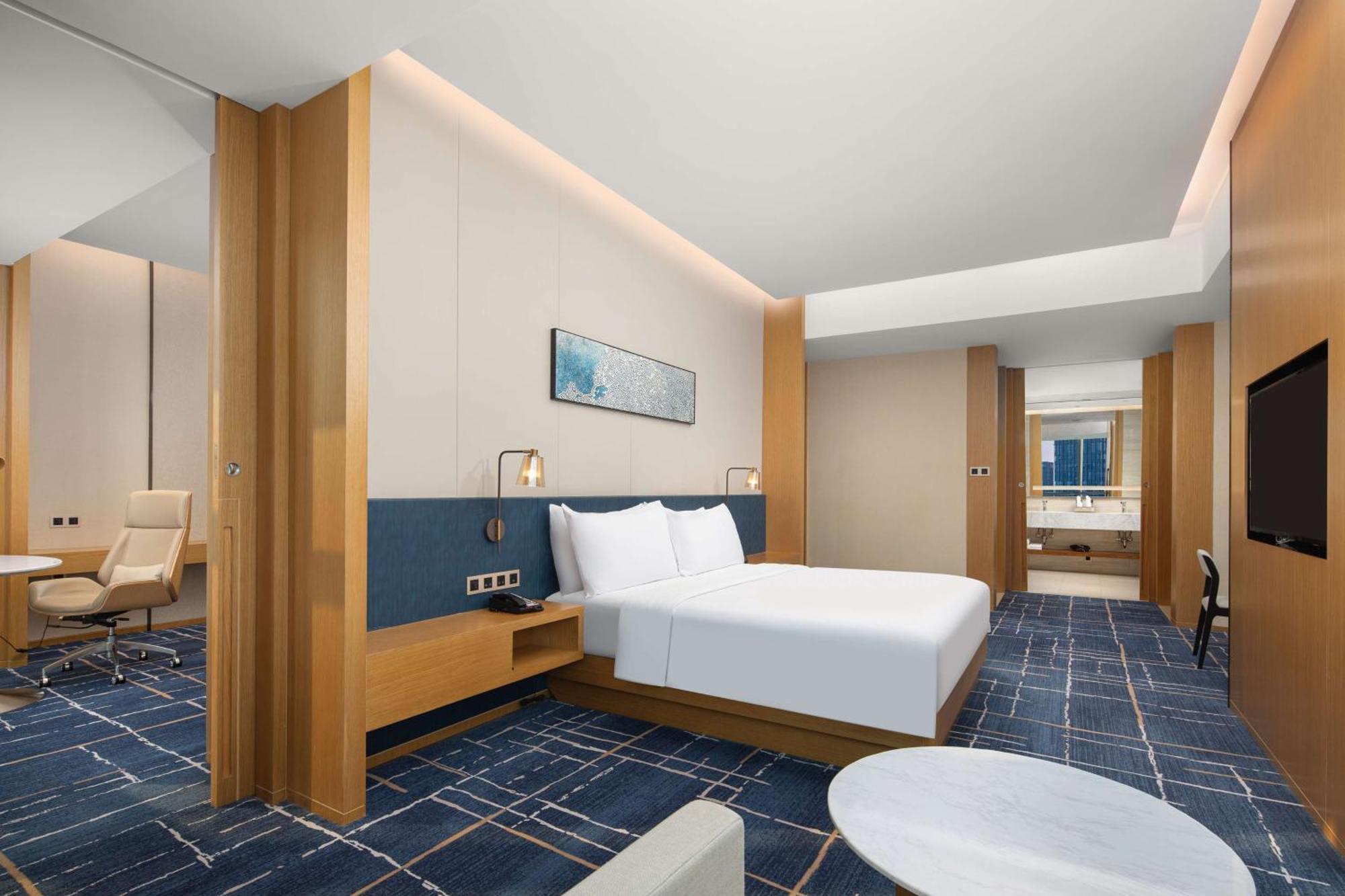 Hilton Garden Inn Zibo Zhangdian Kültér fotó
