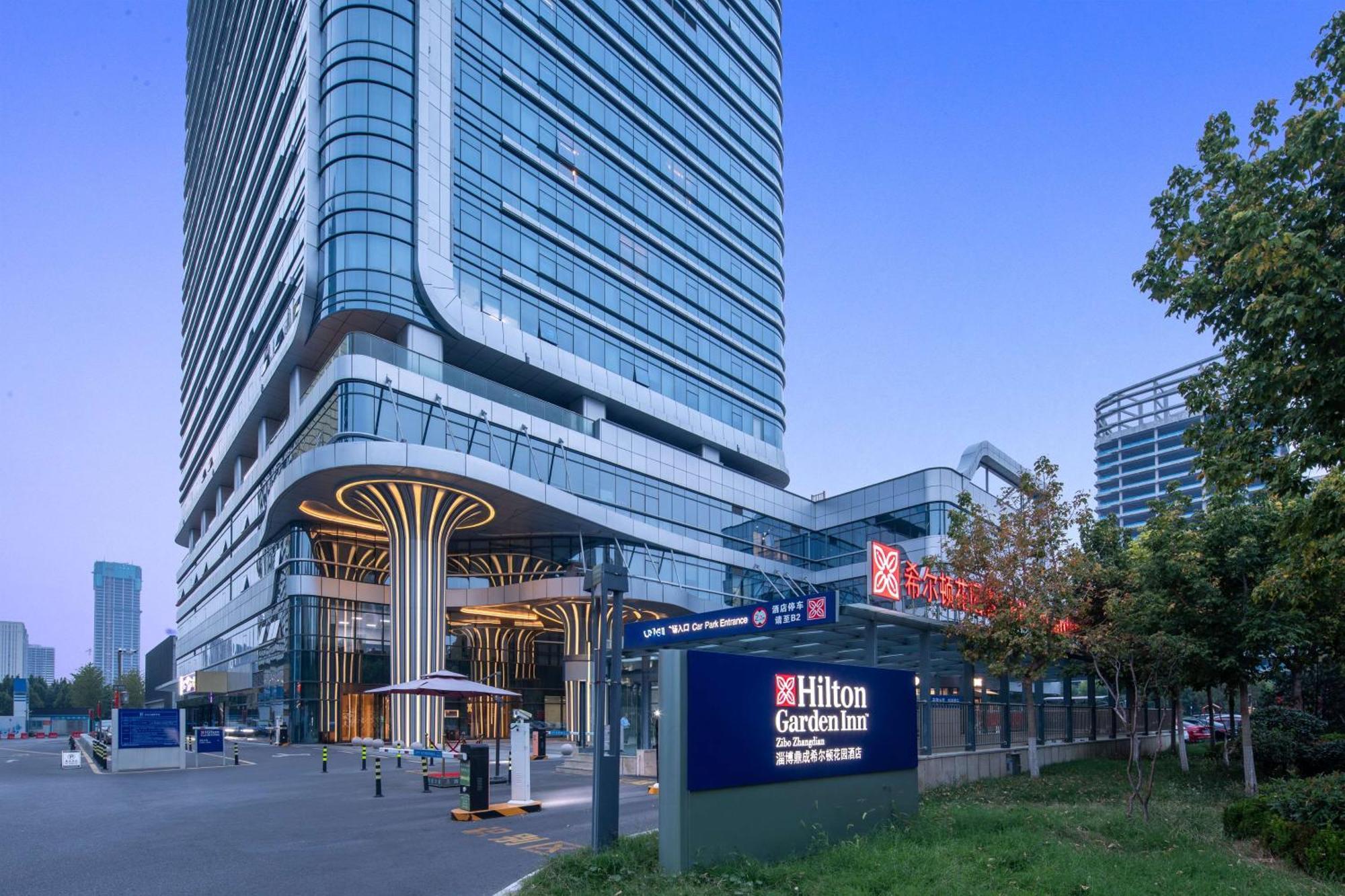 Hilton Garden Inn Zibo Zhangdian Kültér fotó